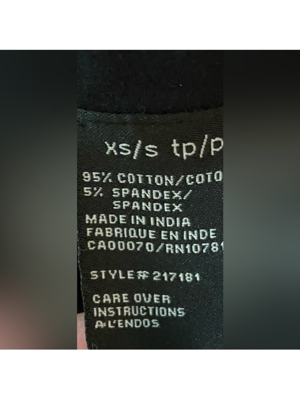Brunette The Label women’s Black Leggings with White Side Logo - Picture 4 of 5